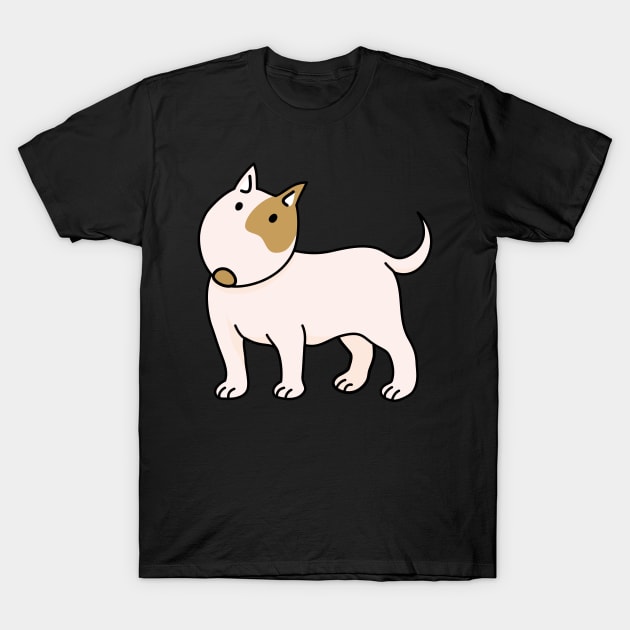 Bull Terrier T-Shirt by kawaii_shop